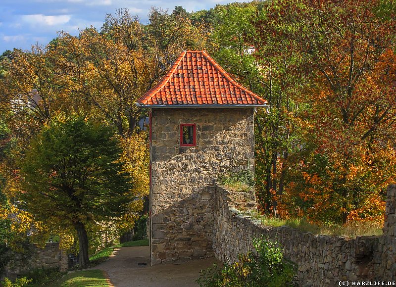 Der Prinzessinnenturm im Berggarten von Blankenburg