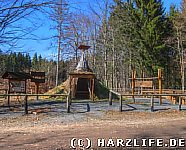 Die Köhlerhütte am Hirschstein