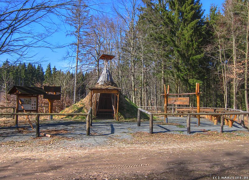 Wanderung Selketal - Die Köhlerhütte am Hirschstein