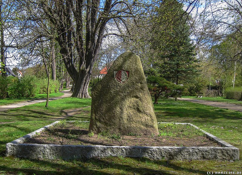 Gedenkstein zur Erinnerung an die 1000-Jahr-Feier in Osterwieck