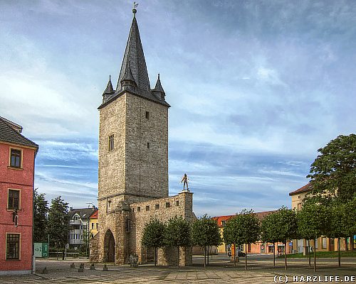 Der Johannistorturm in Aschersleben