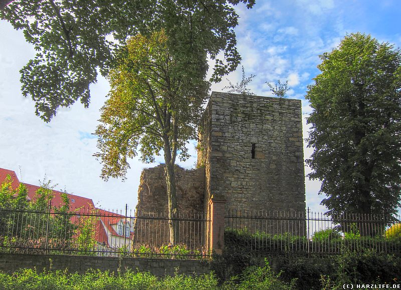 Der Schimmelpfennigsche Turm an der Stadtmauer