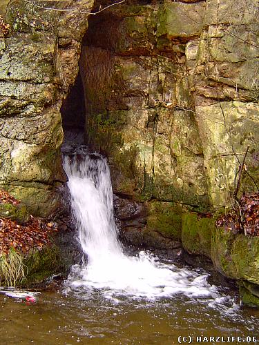 Wasserfall an der Mönchemühle