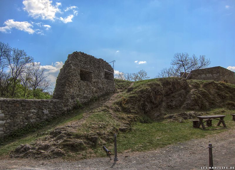 Burg Falkenstein - Der erste Zwinger