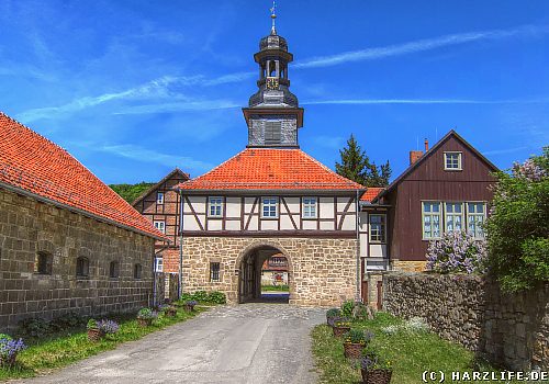 Das Torhaus des Klosters Michaelstein