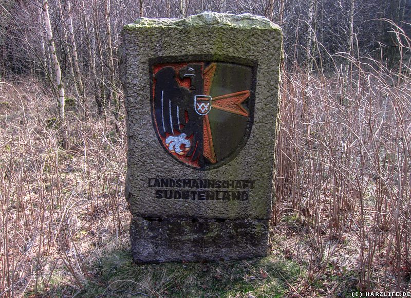 Gedenkstein für die Vertriebenen aus dem Sudetenland