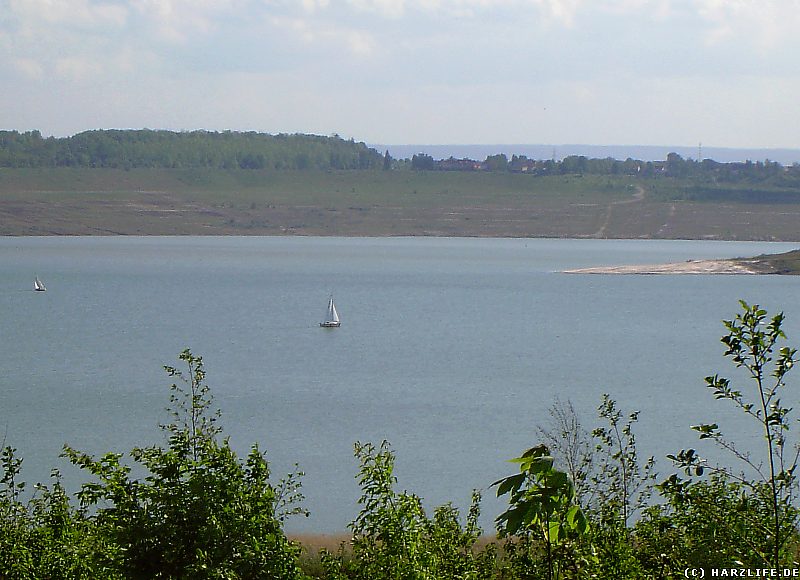 Eine scheinbar heile Welt: Segelboote auf dem Concordiasee im Jahre 2004 Segelboote auf dem Concordiasee im Jahre 2004